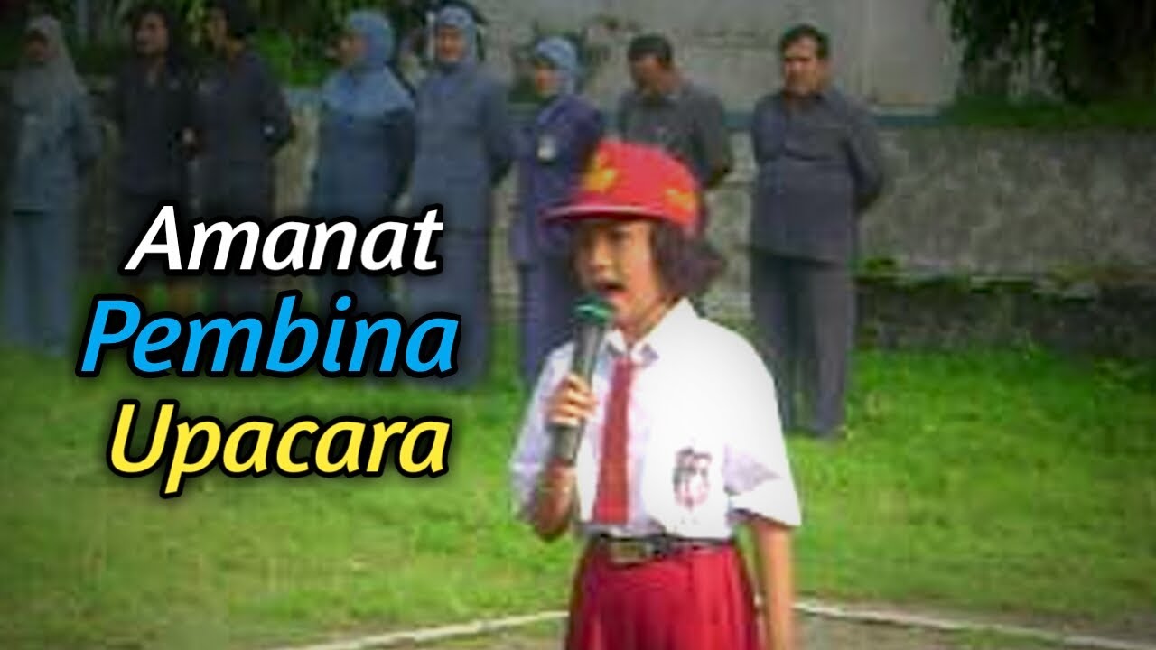 Sambutan Pembina Upacara Hari Senin