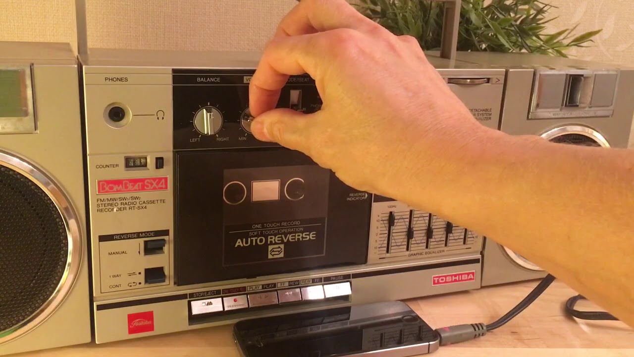 Toshiba RT-SX4 - YouTube