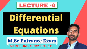 Differential Equations Lecture - 4 || FOFD Diff. Eq. by Vikas Mahala || ATM Academy 2.0