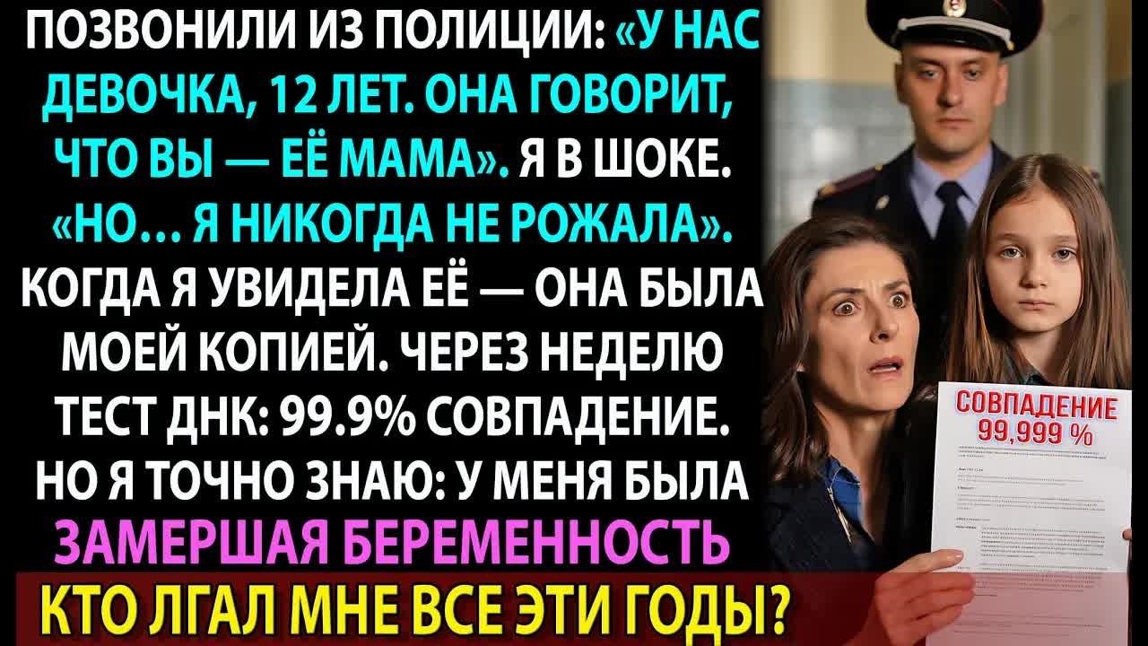 Я НЕ РОЖАЛА, но тест ДНК показал 99,9%. Как это возможно？