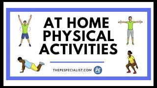 My Favorite Resources and Activities for Virtual PE at Home