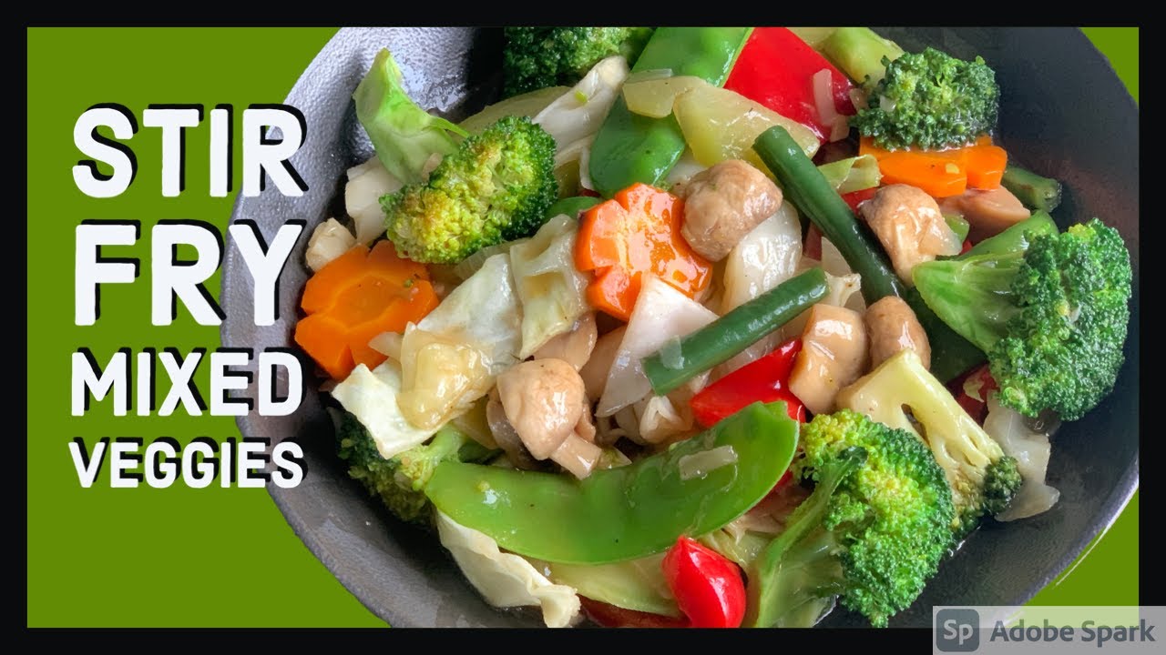 Stir fry Mixed Veggies/Ginisang Gulay/Gulay Guisado/Vegetarian dish ...