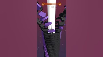 Amazing Stackball Crush 3d #stackball #supermamos #video #funnyshorts