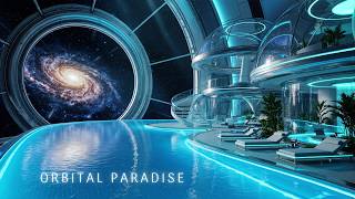 ORBITAL PARADISE ⧫ Atmospheric Space Music ⧫ Luxurious Sci-Fi Ambience for Relaxation