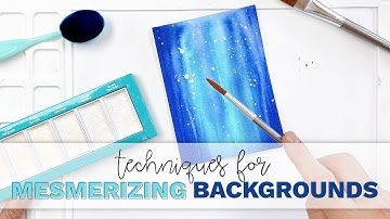 Techniques for Mesmerizing Backgrounds: THREE Ways!