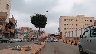وهذا فيديو من من شارع جمال حتى جامعة #تعز،، عيشو الجوو ^