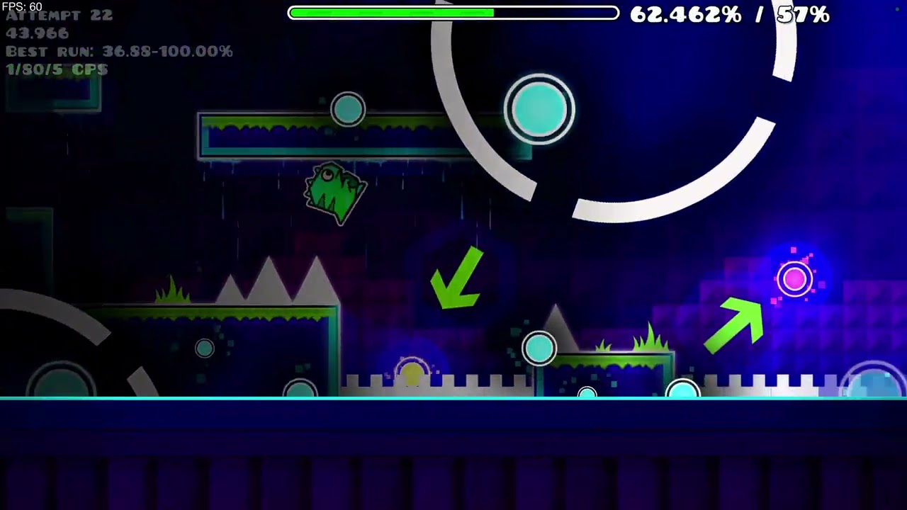 "SaDrop" 100% Complete - by OvniFella (Easy Demon) (1080p 60 FPS)