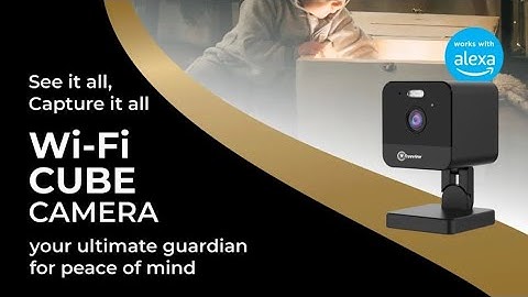 Trueview Cube Camera | CCTV | Wifi Camera | Tiny Cube Camera | Indoor Camera | Spy Camera