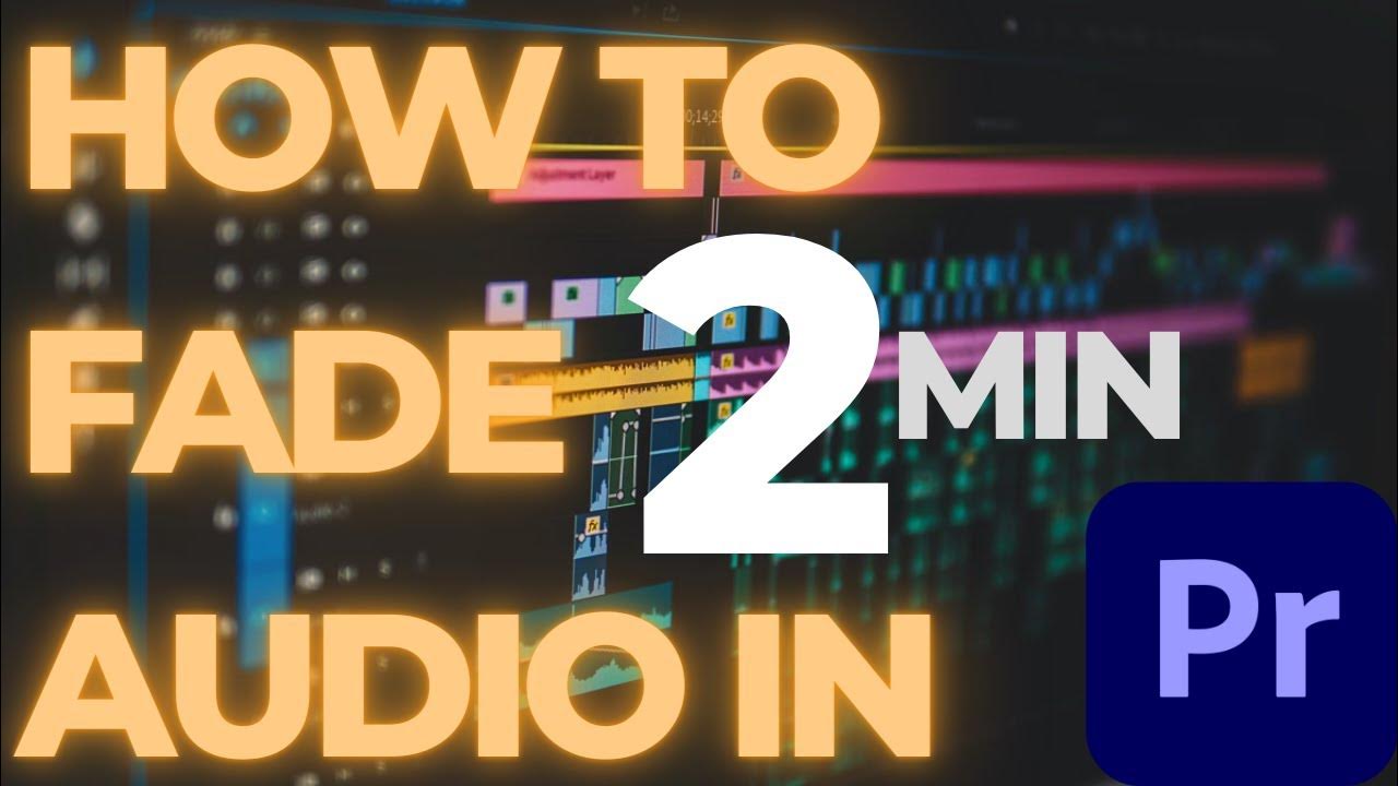 How To Fade Your Audio Gradually In Premiere Pro premiere pro TUT 