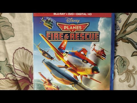 Opening Closing To Planes Fire Rescue 2014 DVD