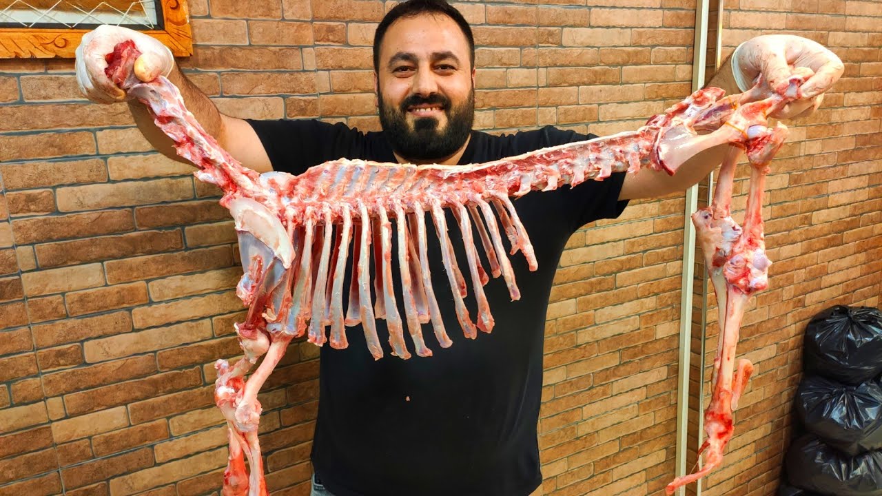 KUZU KARKAS NASIL KEMİKSİZ YAPILIR-Kuzu İskelet Nasıl Çıkartılır