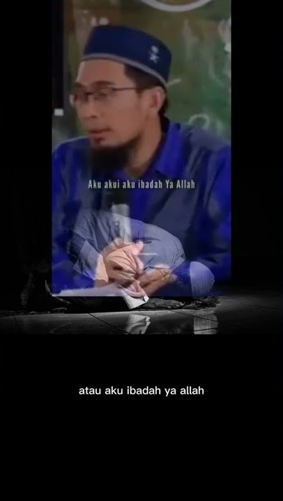 ya alloh aku pasrahkan semuanya padamu - Ustadz Adi Hidayat Lc., ma