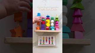 Learning Through Play: Wooden Beads Sequencing Toy Set for Early Development