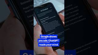 Are your conversations with #ChatGPT affecting your shopping choices? #Google #AI #digitalads