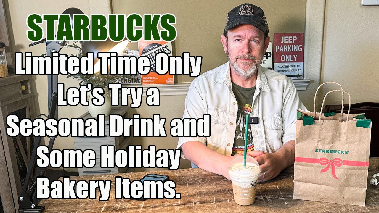 STARBUCKS: ограниченная по времени сезонная акция на напитки и выпечку