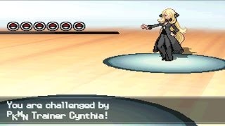 Pokémon Blaze Black 2 - Sinnoh Champion Cynthia (Challenge Mode)