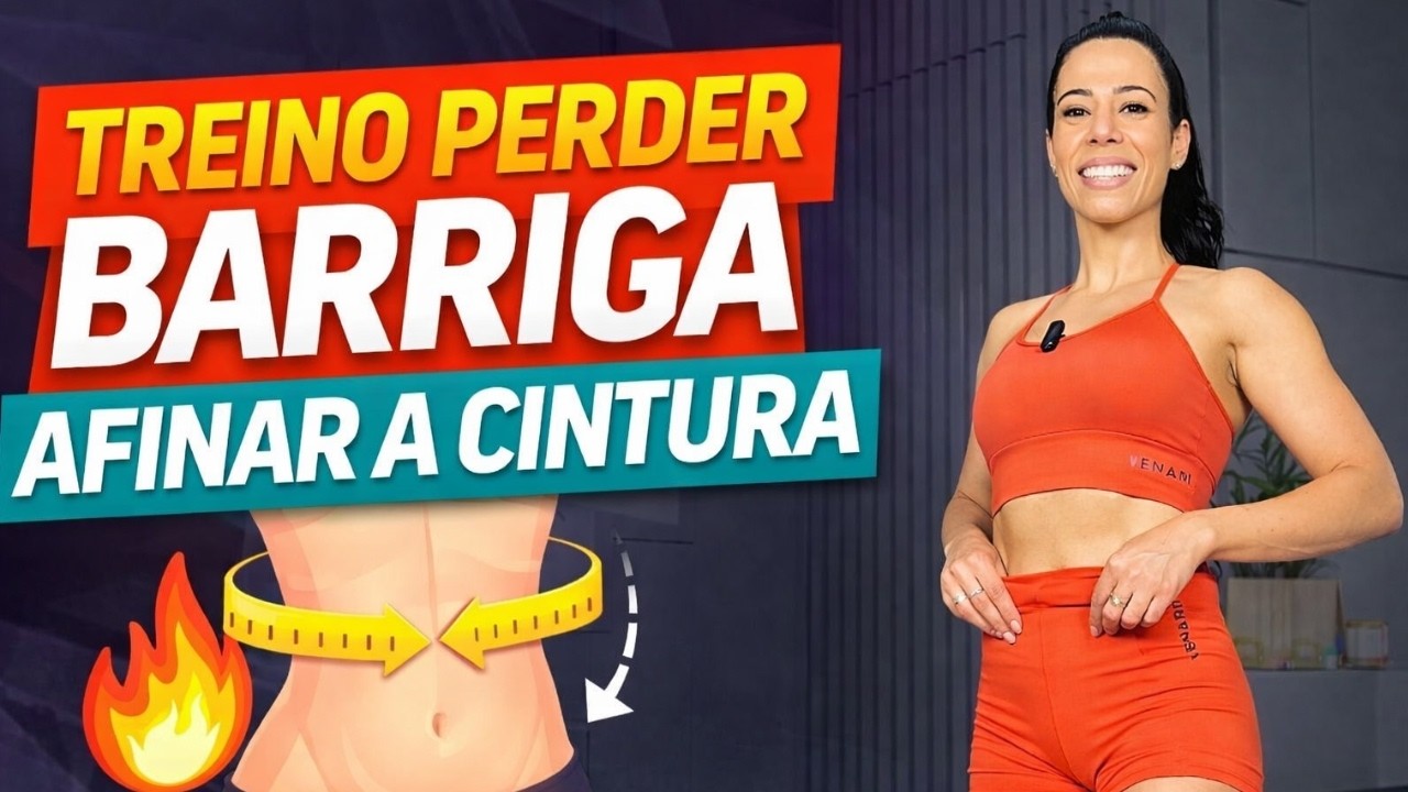 🔥 AERÓBICO SEM IMPACTO EM PÉ PARA PERDER BARRIGA E AFINAR CINTURA   Laice Rodrigues