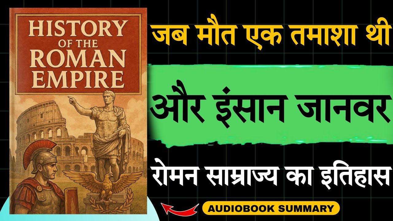 History of the Roman Empire in Hindi | कोलोसियम का खूनी सच 😱 | Audiobook school
