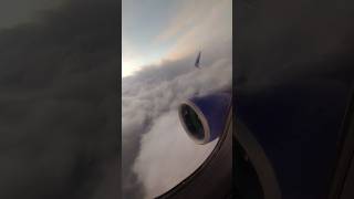 Flying through clouds of heaven #shorts #aeroplane #view #sky #clouds #aviation #airbus #youtube