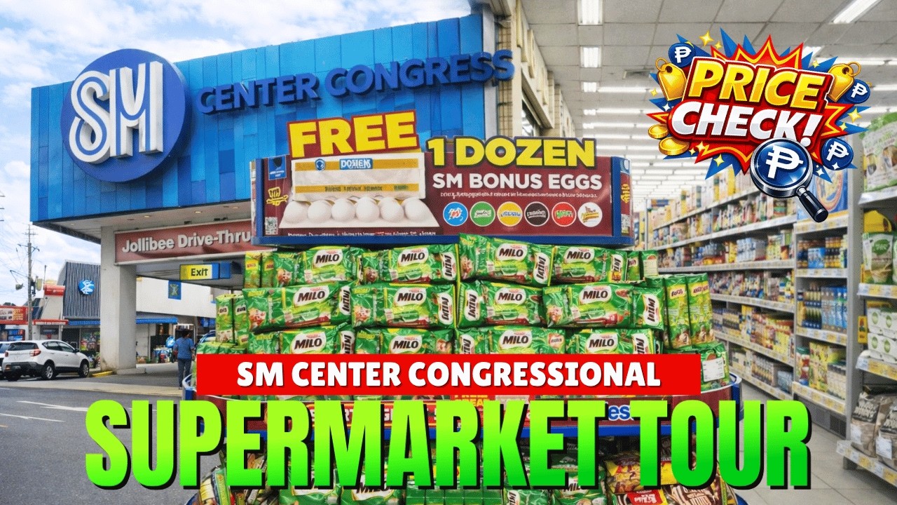 [4K] SM CENTER CONGRESSIONAL (SUPERMARKET TOUR) - GROCERY PRICE CHECK MAY 2026!