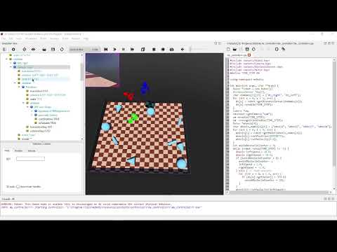 CSE461 Object Detecting Robot in WEBOTS.