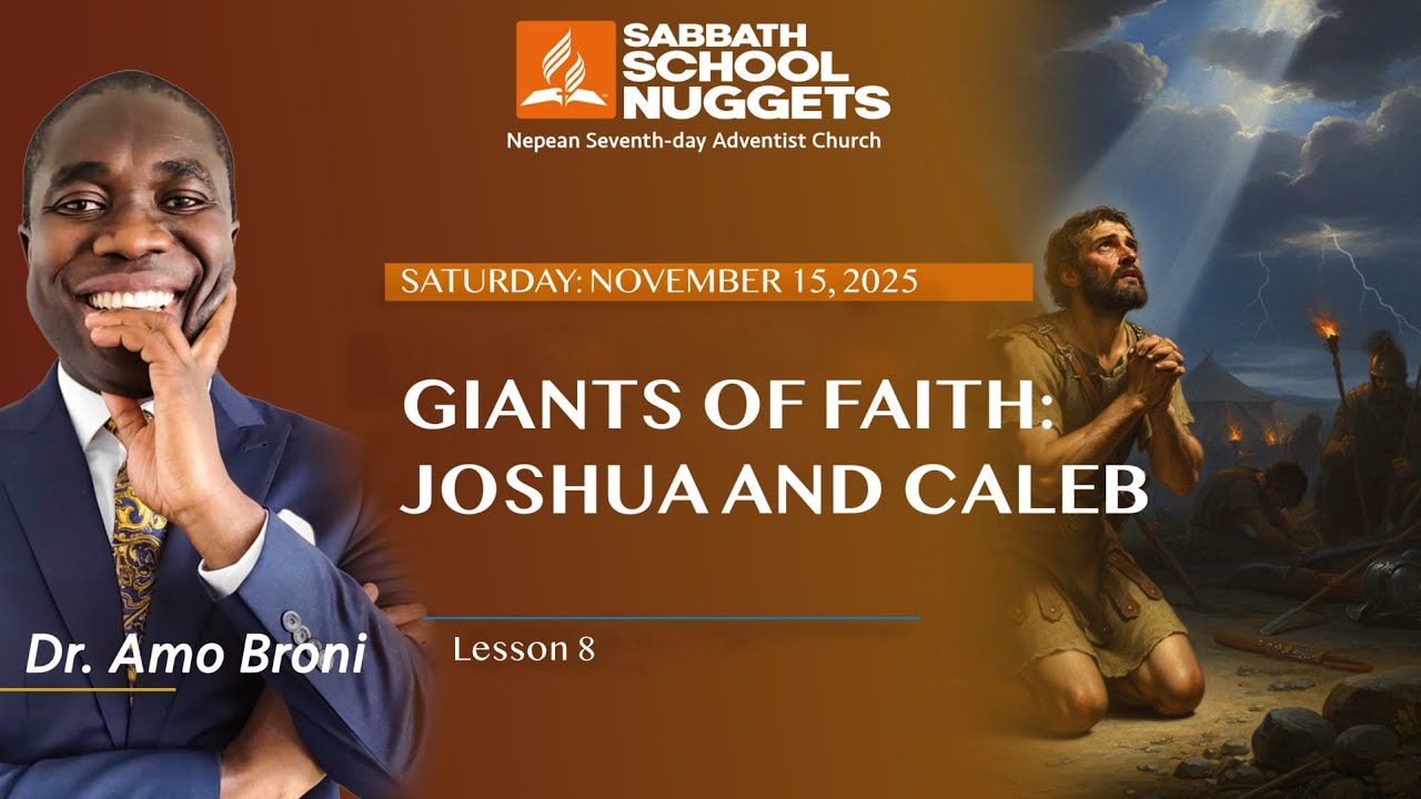 Урок 8 – Суббота – Гиганты веры: Иисус Навин и Халев