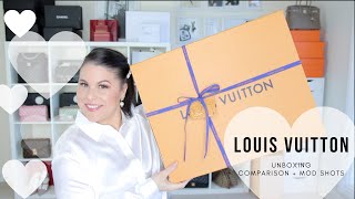 LOUIS VUITTON MOST POPULAR BAG UNBOXING *Mod Shots \& Comparison* | Jerusha Couture