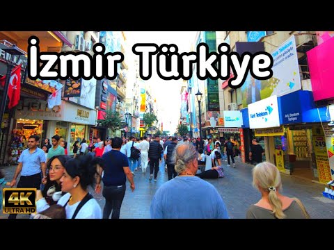 İzmir Karşıyaka Türkiye Walking Tour | Incredible Walk 😳 | 4k UHD 60fps | April 2024