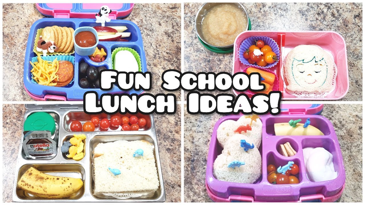 What I packed for School Lunch - Plus what she ate! - Week 6 - Bella ...