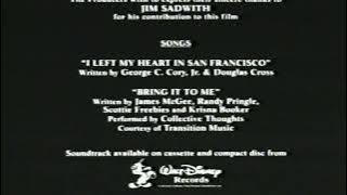Closing To Homeward Bound ll: Lost In San Francisco 1996 Demo VHS