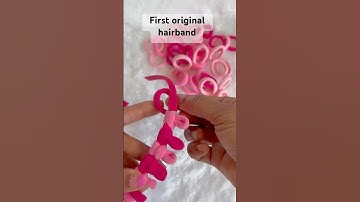 Diy The First Original DIY Cute Elastic Hairband / amazing DIY hairband / ￼ viral hairband #shorts