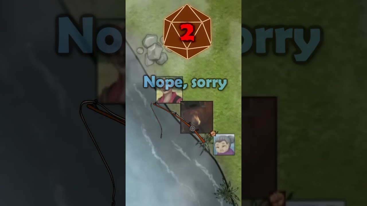 Dungeons and Dragons 5e: Fishing Luck (Зачем убивать драконов: рыболовная кампания) 