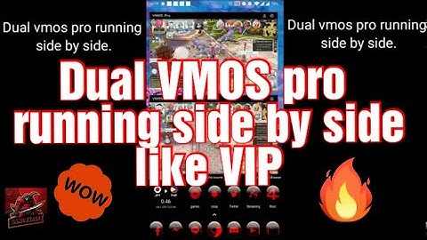 [Tutorial][VMOS Pro] Dual VMOS PRO running side by side like VIP!!