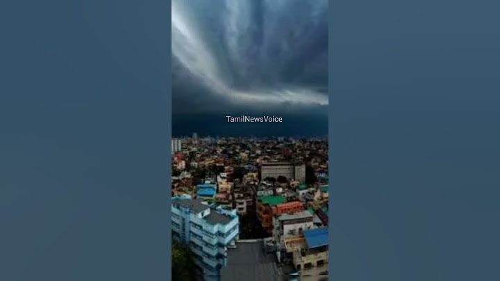 ரெமல் புயல் தாக்கம் / பேய் மழை அடிக்கும் தமிழகப் பகுதிகள்