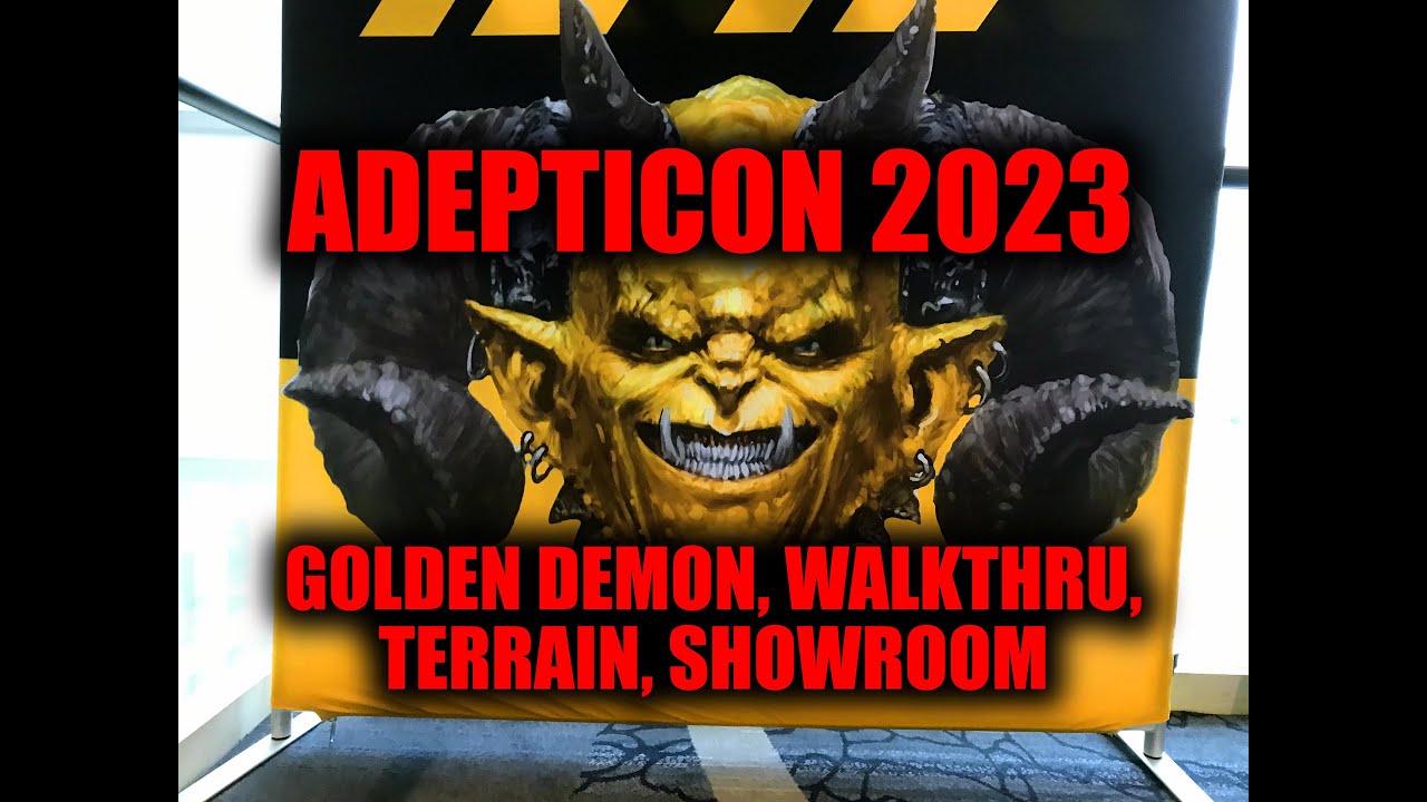 Adepticon 2023 Warhammer Golden Demon Star Wars Legion Terrain Convention Showroom Photo Walkthru