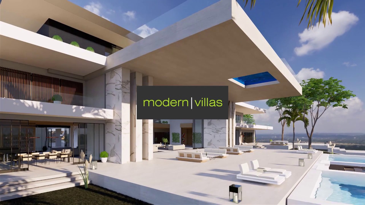 Modern Villa Inside World Of Architecture Hilltop Modern Villas
