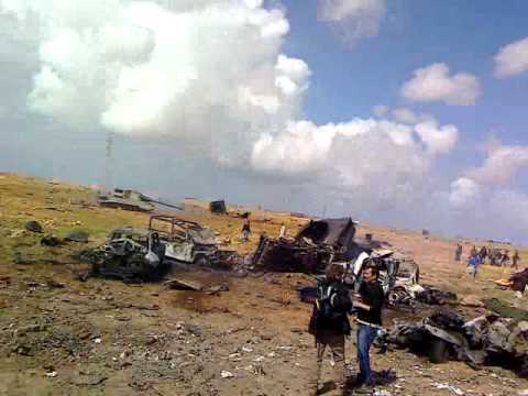 بعد قصف حلف الناتو مباشره بنغازي 20 3 2011 