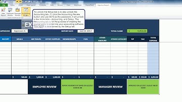 Expense Report Template