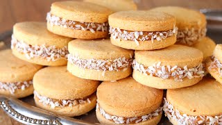 🇦🇷We are amazed! MELTING FAMOUS SHORTBREAD COOKIES with Filling TENDERNESS "ALFAJORES"