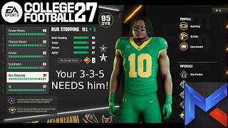 Recruiting for the 3-3-5 Defense Playbooks - EA CFB 27