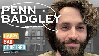 Penn Badgley talks YOU, GOSSIP GIRL, FANTASTIC FOUR rumors! Happy Sad Confused