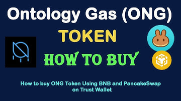 How to Buy Ontology Gas (ONG) Token Using BNB and PancakeSwap On Trust Wallet