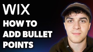 How to Add Bullet Points in Wix (Full 2025 Guide)