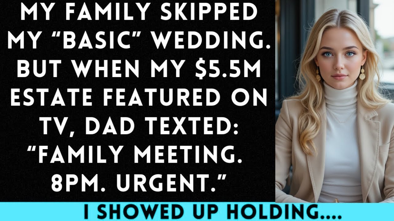 “Family Thought My Wedding Was Ordinary — Then My $5.5M Luxury Home Changed Everything.”