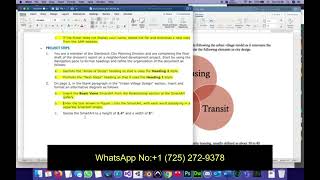 Word Module 2 SAM Project A Smart Cities | Word Module 2 SAM Project 1a