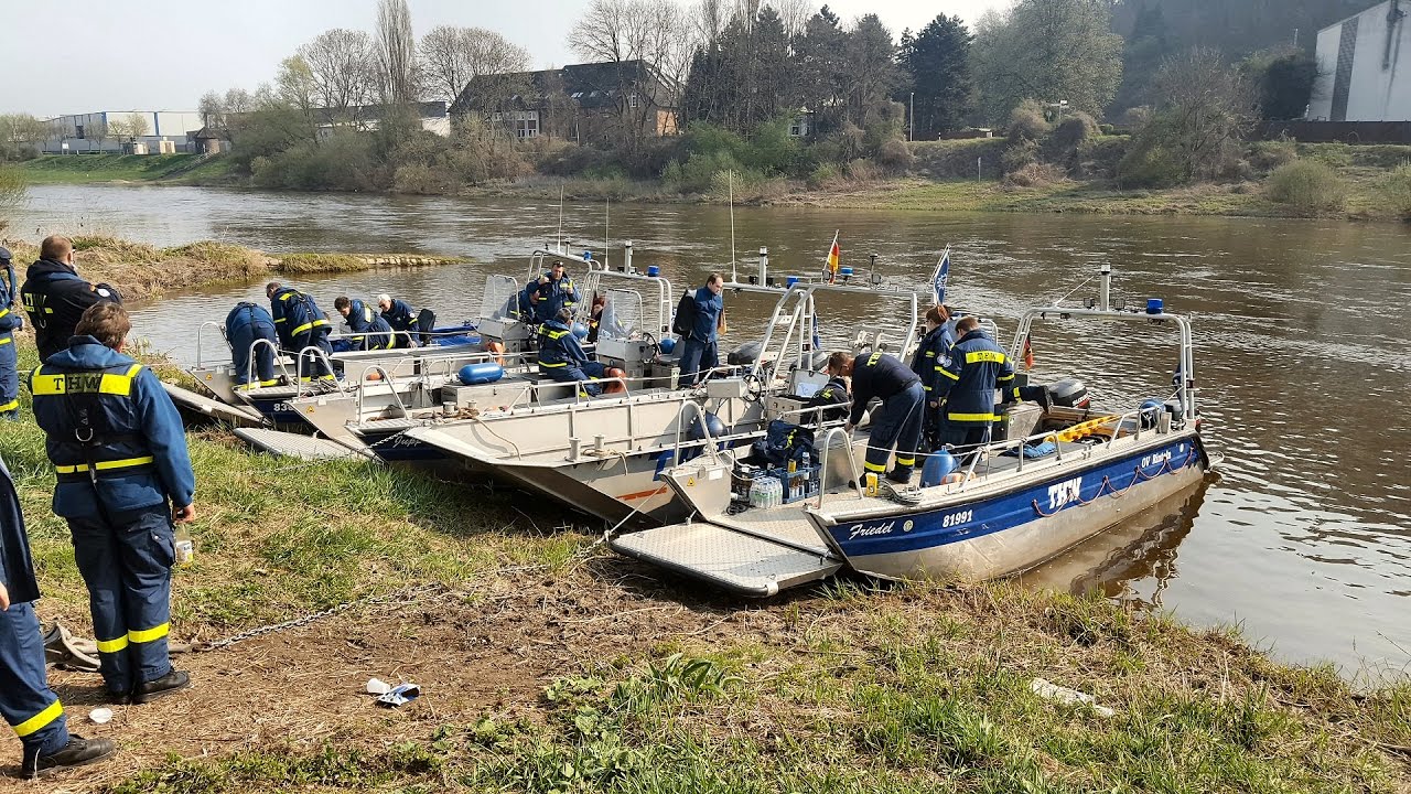 THW Fortbildung Bootsführer 2017 Rinteln