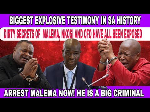TOO SHOCKING: NKOSI, MALEMA And CFO Have Been Finally UNMASKED By Deputy Chief DLAMINI 