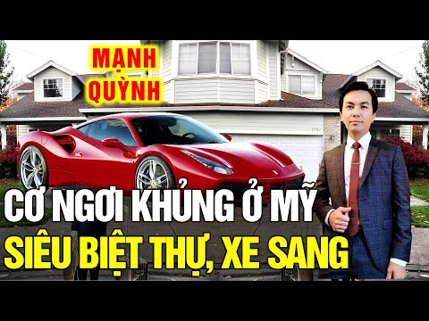 Video Cận cảnh cơ ngơi ca sĩ Mạnh Quỳnh ở Mỹ - Lộ diện vợ... - youtube