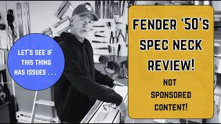 50's Fender Stratocaster Replacement Neck Review!