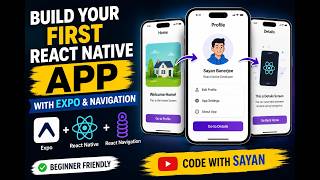 Build Your First React Native App 🚀 | Expo + Navigation Tutorial